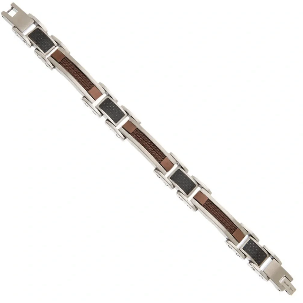 Men's 8 3/4in Stainless Steel Bracelet (1)